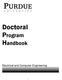 Doctoral Program Handbook