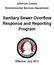 Jefferson County Environmental Services Department. Sanitary Sewer Overflow Response and Reporting Program