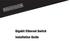 Gigabit Ethernet Switch Installation Guide