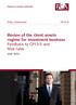 Review of the client assets regime for investment business Feedback to CP13/5 and final rules