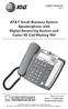 AT&T Small Business System Speakerphone with Digital Answering System and Caller ID Call Waiting 984
