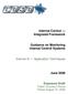 Internal Control Integrated Framework. Guidance on Monitoring Internal Control Systems. Volume III Application Techniques.
