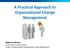 A Practical Approach to Organizational Change Management