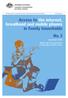 Access to the internet, broadband and mobile phones in family households No. 3