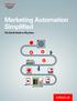 Marketing Automation Simplified. The Small Guide to Big Ideas