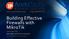 Building Effective Firewalls with MikroTik P R E S E N T E D B Y: R I C K F R E Y, N E T W O R K E N G I N E E R I P A R C H I T E C H S O P E R AT I