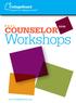 FALL COUNSELOR. Workshops