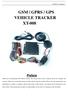GSM / GPRS / GPS VEHICLE TRACKER XT-008
