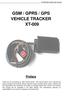 GSM / GPRS / GPS VEHICLE TRACKER XT-009