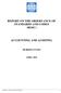 REPORT ON THE OBSERVANCE OF STANDARDS AND CODES (ROSC) ACCOUNTING AND AUDITING