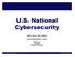 U.S. National Cybersecurity
