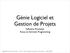 Génie Logiciel et Gestion de Projets. Software Processes Focus on Extreme Programming