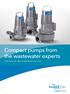 Compact pumps from the wastewater experts. FLYGT 3045, 3057, 3068. Power range 0.75 2.4 kw.