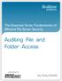 Auditing File and Folder Access