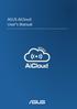 ASUS AiCloud User s Manual