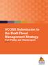 VCOSS Submission to the Draft Flood Management Strategy Port Phillip and Westernport July 2015