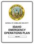 BUREAU OF HOMELAND SECURITY IDAHO EMERGENCY OPERATIONS PLAN