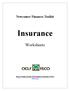 Newcomer Finances Toolkit. Insurance. Worksheets