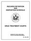 RECORDS RETENTION AND DISPOSITION SCHEDULE
