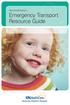Neonatal/Pediatric Emergency Transport Resource Guide