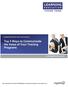 Top 5 Ways to Communicate the Value of Your Training Programs