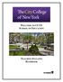 WELCOME TO CCNY SCHOOL OF EDUCATION TEACHING FELLOWS HANDBOOK
