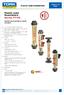 Plastic tube flowmeters Series PT/PS