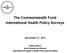 The Commonwealth Fund International Health Policy Surveys