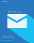 You ve got. Best practices for email deliverability. Microsoft Dynamics Marketing