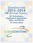 CedarCre stone. HR Technologies, Deployment Approaches, Value, and Metrics. 16 th Annual Edition