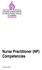 Nurse Practitioner (NP) Competencies