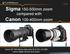 Sigma 150-500mm zoom compared with. Canon 100-400mm zoom
