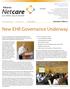 New EHR Governance Underway