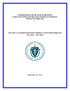 COMMONWEALTH OF MASSACHUSETTS EXECUTIVE OFFICE OF HEALTH AND HUMAN SERVICES OFFICE OF MEDICAID