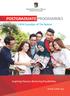 POSTGRADUATE PROGRAMMES