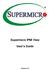 Supermicro IPMI View. User s Guide. Revision 2.9