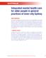 Integrated mental health care for older people in general practices of inner-city Sydney