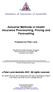 Actuarial Methods in Health Insurance Provisioning, Pricing and Forecasting