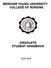 BRIGHAM YOUNG UNIVERSITY COLLEGE OF NURSING GRADUATE STUDENT HANDBOOK