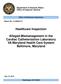 Healthcare Inspection. Alleged Mismanagement in the Cardiac Catheterization Laboratory VA Maryland Health Care System Baltimore, Maryland