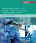 Rebuilding Hospital Cash Flows Through Electronic Coding, Billing and Reimbursement Solutions CAPITALIZING ON TECHNOLOGY