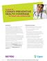Cigna s Preventive. A guide to. for health care professionals. Preventive care services. Introduction
