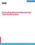 WHITE PAPER. Extending Network Monitoring Tool Performance