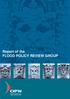 Report of the FLOOD POLICY REVIEW GROUP
