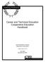 Career and Technical Education Cooperative Education Handbook