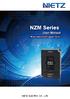 NZM Series. User manual NIETZ ELECTRIC CO.,LTD