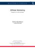MASTER'S THESIS. Affiliate Marketing