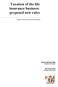 Taxation of the life insurance business: proposed new rules