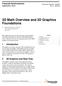 3D Math Overview and 3D Graphics Foundations