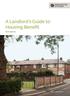 A Landlord s Guide to Housing Benefit
